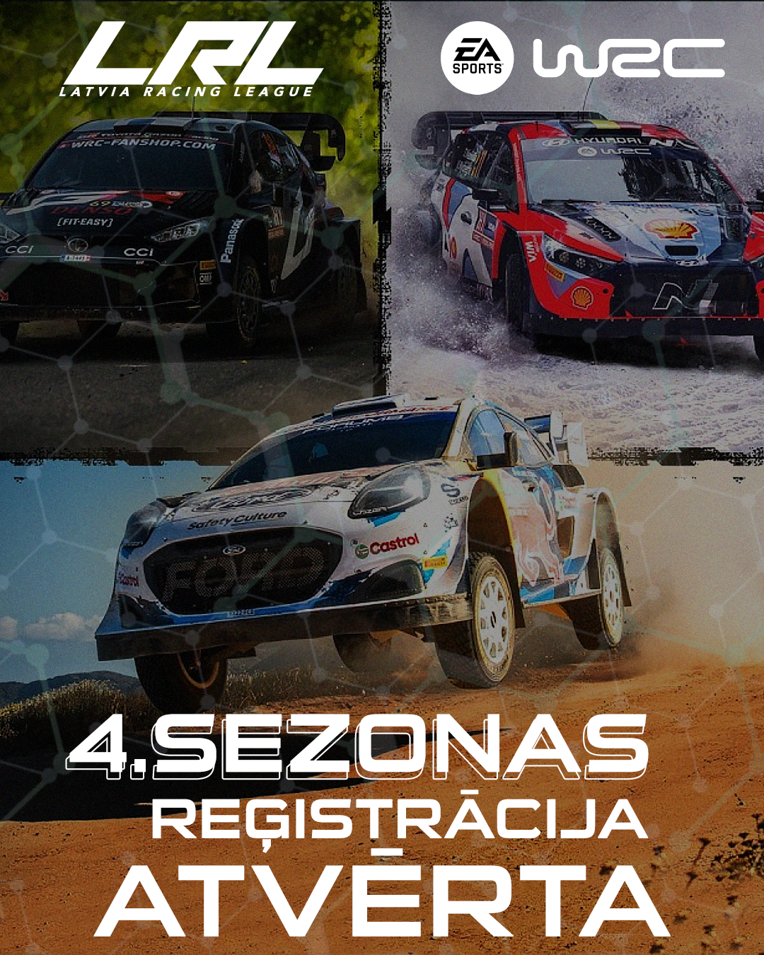 LRL WRC 4.SEZONAS reģistrācija atvērta!