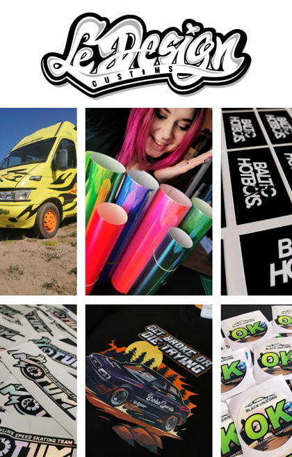 Le Design Customs - mēs varam samuķīt!